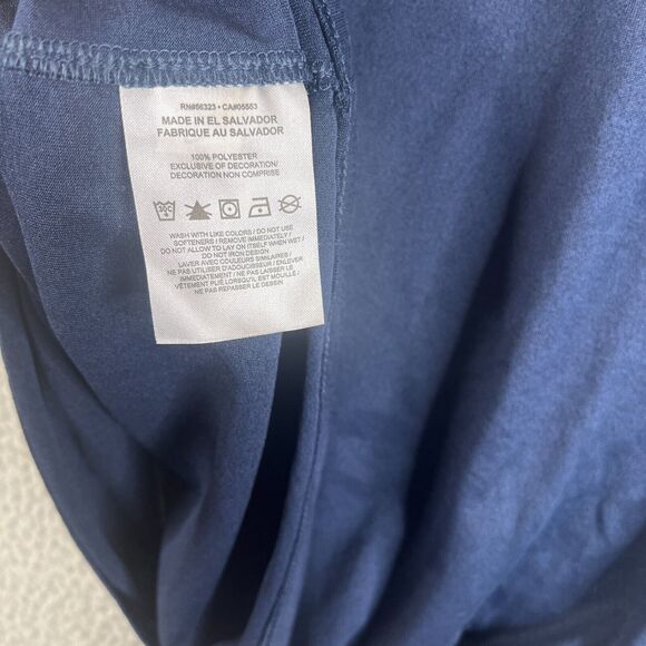 Nike USA #13 Morgan Team USA  T-Shirt Large Blue Dri Fit  Swoosh Short Sleeve - Picture 7 of 8